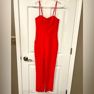 Topshop Red Women’s Jumpsuit Size 2